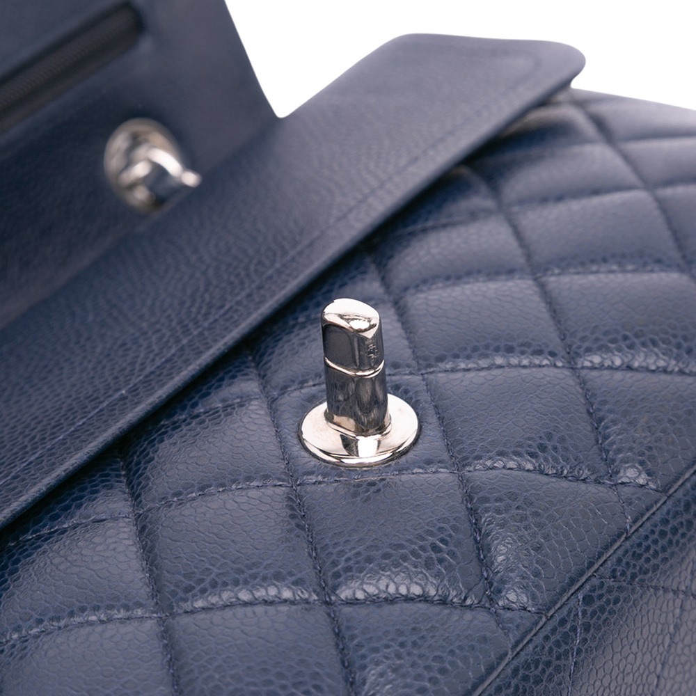 Pre-Loved Chanel Medium Classic Caviar Double Flap - Picture 10 of 11